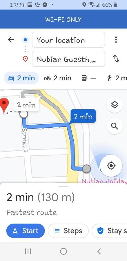 Habibi Nubian Guest House-Nubian Hospitality Асуан Екстериор снимка